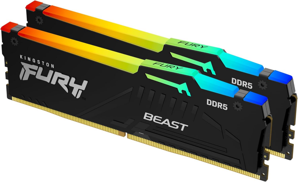 Memoria RAM Kingston FURY Beast DDR5 32GB, ottima per home recording e produzione audio stabile