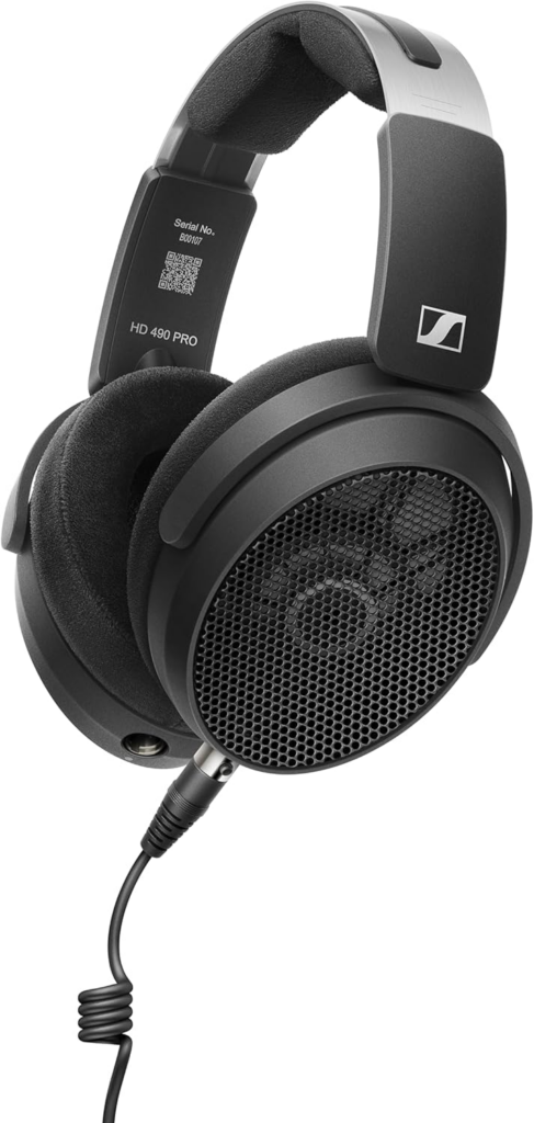 Cuffie aperte Sennheiser HD 490 Pro per mastering professionale