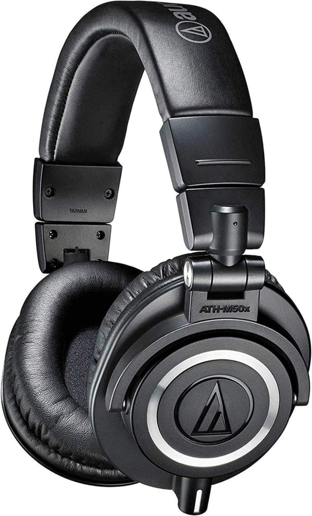 Cuffie monitor Audio-Technica ATH-M50x nere per home studio